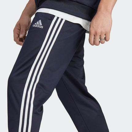 adidas Men's Size Basic 3-Stripes Tricot Track Suit, Ink/White, S
