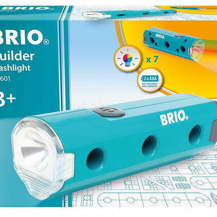 BRIO Builder Flashlight Torch - Building and Construction Toys for Kids Age 3 Years Up