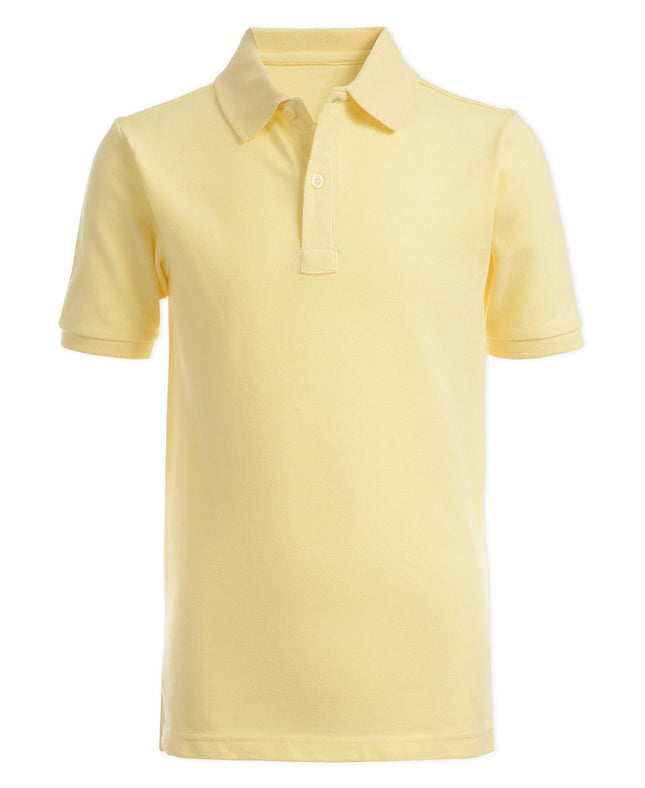 Nautica Boys' School Uniform Short Sleeve Polo Shi