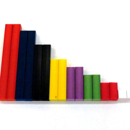 Learning Resources Cuisenaire Rods Plastic Introductory Set, White