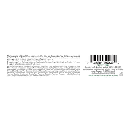 Mario Badescu Crema Protectora de Día para Unisex 1 oz Crema