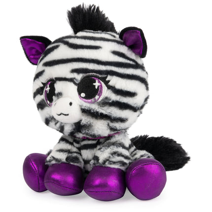 GUND P.Lushes Designer Fashion Pets Alexia Zara Cebra de Peluche, Blanco/Negro, 15.24 cm