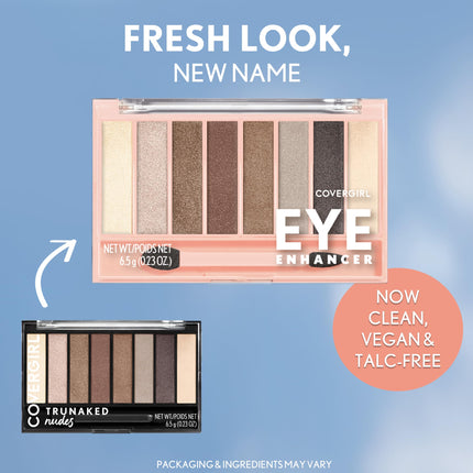 COVERGIRL Paleta de Sombras TruNaked - Nudes