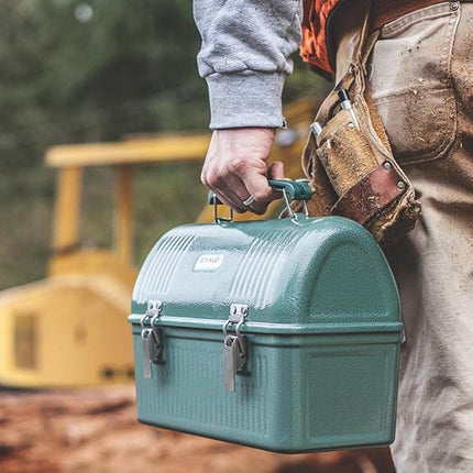 Stanley Classic Lunch Box, Hammer Tone Green, 5.5-Quart
