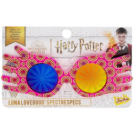 Gafas Spectrespecs de Luna Lovegood Sun-Staches | Gafas de Sol Oficiales del Mundo Mágico para Mujer | Accesorio de Disfraz de Harry Potter | Lentes UV400 | Talla Única