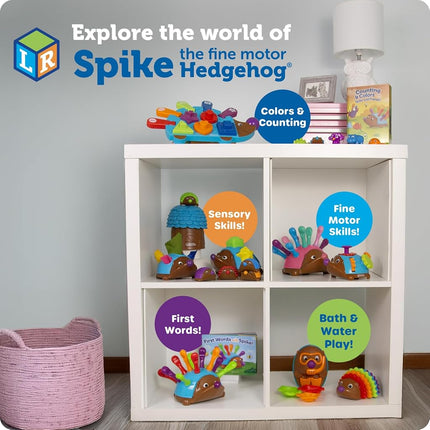 Learning Resources Spike Fine Motor Hedgehog Sorting Toy Ages 18+ Months