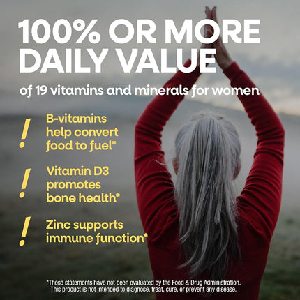Nature’s Way Alive! Women’s 50+ Complete Multivitamin, High Potency B-Vitamins, 50 Tablets