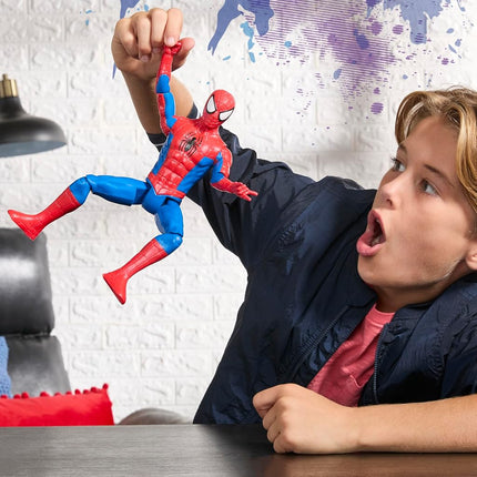Marvel Spider-Man Titan Series Action Figure, 30-cm (12 inch) Super Hero Toys for Children Ages 4+, Red
