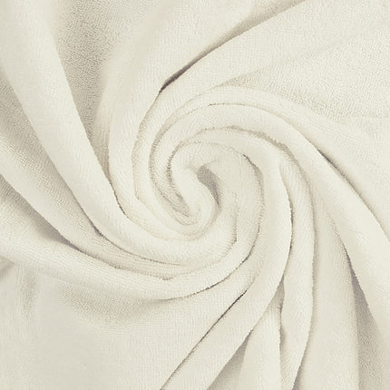 Utopia Towels - Sábana de baño de lujo jumbo (35 x 70 pulgadas) - 600 GSM 100% algodón hilado en anillos Toalla de baño extragrande altamente absorbente y de secado rápido - Toalla supersuave con calidad de hotel (marfil, paquete de 2)
