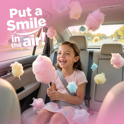 Little Joya 96017 Cotton Candy Car Air Freshener Vent Clip Provides Long-Lasting Freshness in a Compact Design, Fights Odors for up to 45 Days, Cute Car Odor Eliminator, Non-Toxic, Pack of 1
