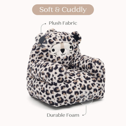 Delta Children Cozee Buddy Chair, Leopard