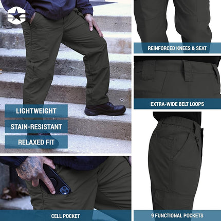 Propper Men's Lightweight casual pants, Grey, 34W 30L UK