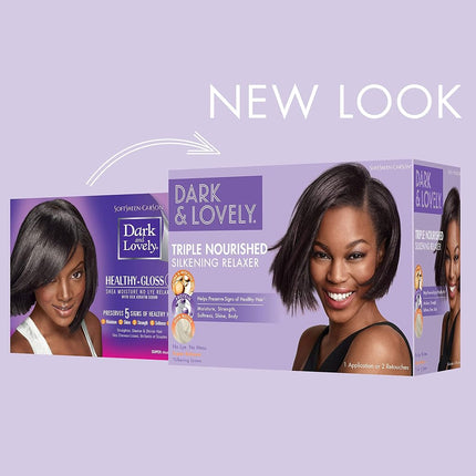 SoftSheen-Carson Dark and Lovely Healthy-Gloss 5 Shea Moisture No-Lye Relaxer - Super