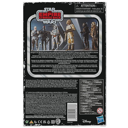 Star Wars Retro Collection Bounty Hunters 2-Pack Dengar & IG-88 Toys 9.5-CM-Scale The Empire Strikes Back