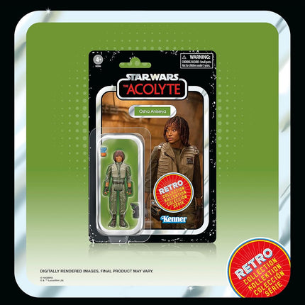 Star Wars Retro Collection The Acolyte Multipack, 9.5-cm Action Figure 6-Pack