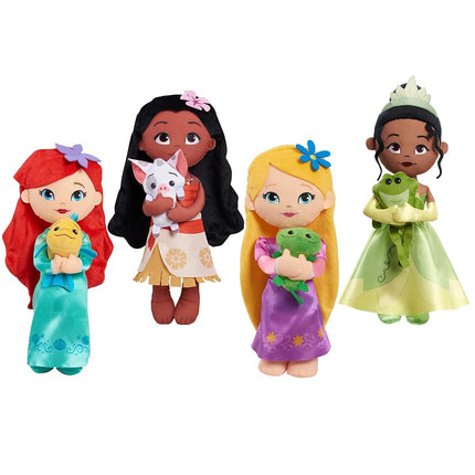 Just Play Disney Princess Lil' Friends Plushie Moana & Pua Plush Doll 14" Officially Licensed for Ages 3+