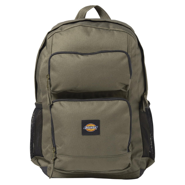 Dickies Double Pocket Backpack, Moss Green, AL, Do