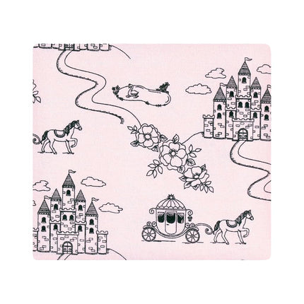 Hudson Baby Unisex Baby Cotton Flannel Receiving Blankets Bundle, Fairytale Princess, One Size
