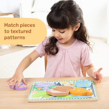 Touch & Feel Wooden Sensory Animal Puzzle