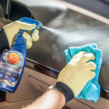 303 Products 30510 Convertible Vinyl Top Cleaning and Care Kit - Cleans and Protects Vinyl Tops - Includes Tonneau Cover and Convertible Top Cleaner 16 fl. oz. + Automotive Protectant 16 fl. oz.,Blue