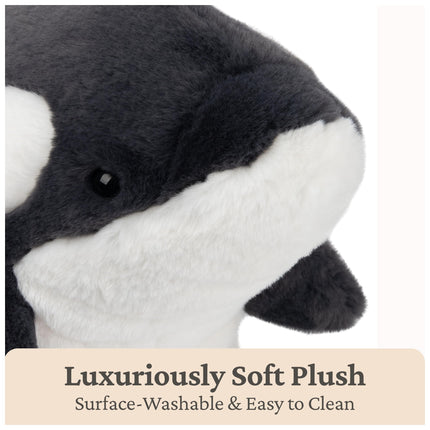 Peluche Orca Flynn de Gund Snuffles Friends, 25 cm de altura