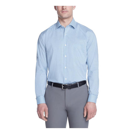 Van Heusen Men's Dress Shirt Regular Fit Stain Shi