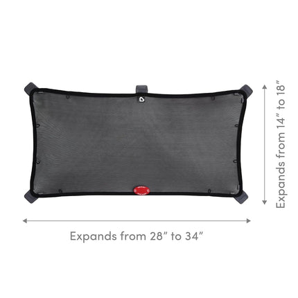 Munchkin Brica Magnetic Stretch to Fit Sun Shade, Black