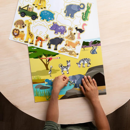 Melissa & Doug Reusable Sticker Pad | Activity Book for Children, Travel Toys for Kids | Age 3+