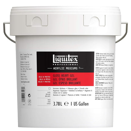 Liquitex 5123 5123 Gloss Heavy Gel Medium, 128-Ounce (Gallon)