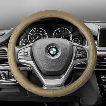 Funda para volante FH Group FH2006BEIGE (microfibra piel repujada beige)