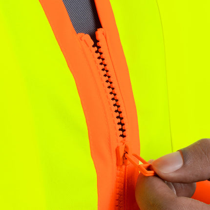 Gilet de sécurité haute visibilité Wrangler pour hommes, jaune de sécurité, très grand