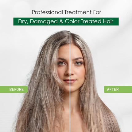Herbishh Moroccan Argan Keratin Hair Mask for Dry Damaged Hair 800 ml
