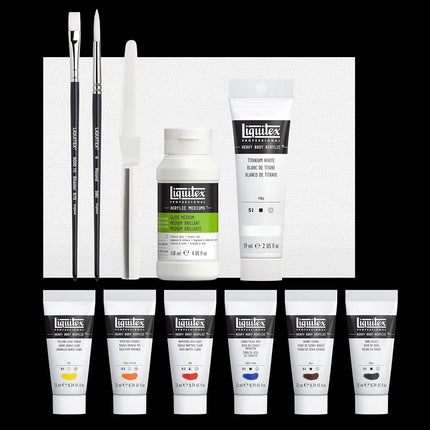 Liquitex Professional Heavy Body Acrylic Paint Starter Set