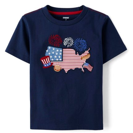Gymboree Boys' and Toddler Embroidered Graphic Sho