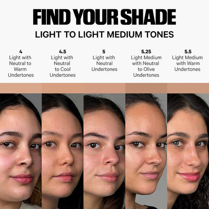 Milk Makeup Hydro Grip Gel Concealer with Hyaluronic Acid – 12HR Hydrating Concealer + Complexion Stick for Buildable Coverage with Dewy Finish – 5.25 Light Medium w/Neutral to Olive Undertones, .1oz