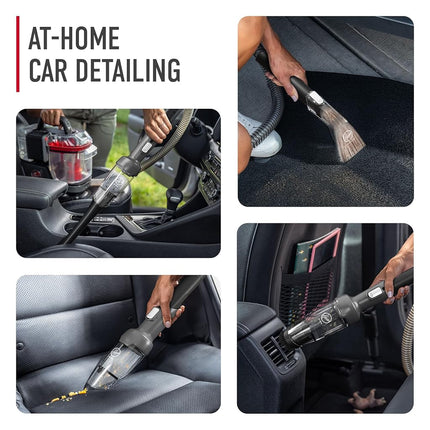 Kit de limpieza interior de coche Hoover CleanSlate de 5 piezas, compatible con limpiadores de manchas y alfombras Hoover, elimina la suciedad húmeda y seca, incluye solución de limpieza automática para tapicería y alfombrillas