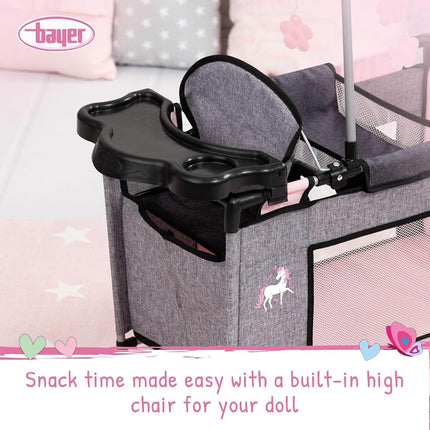 Bayer Multi Bed Doll Accessories Set for Kids, Toddler Role Play Toy Gifts