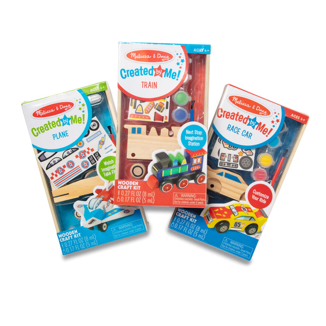 Melissa & Doug Sinoeem Decorate-Your-Own Wooden Cr