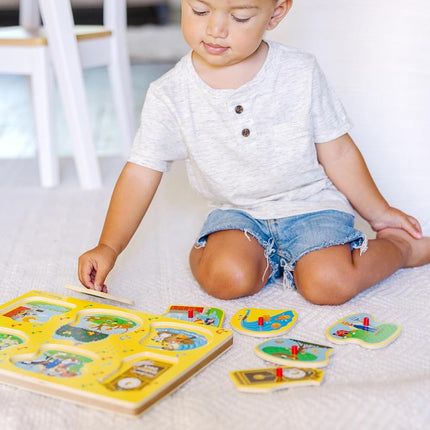 Nursery Rhymes 1 - Sound Puzzle [Toy] [Aug 30, 2016] Melissa & Doug