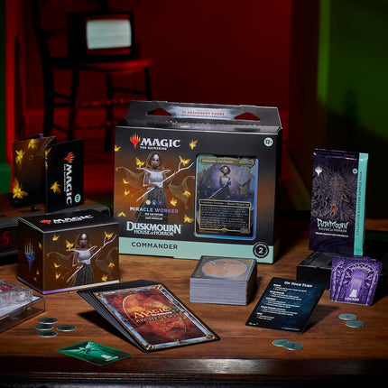 Magic: The Gathering Duskmourn: House of Horror Commander Deck - Miracle Worker