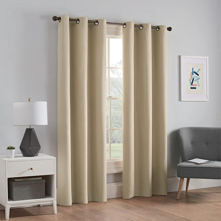 Eclipse Blackout Curtains for Bedroom - Microfiber