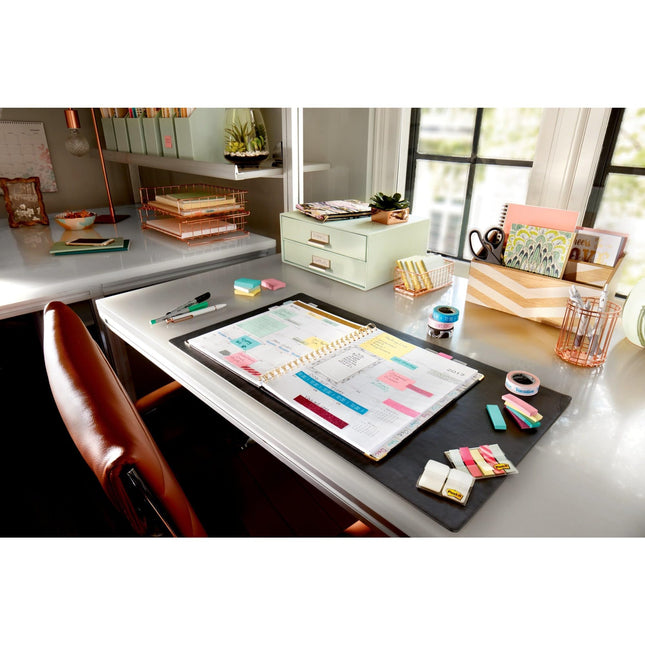Post-it Notes Canary Yellow, Lined - 6 Pads 76 mm x 76 mm, 100 Sheets per Pad - Extra Sticky Notes for Walls, Monitors and Fridge