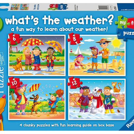 Ravensburger Children Puzzles My First What's the Weather? - Ages 3+