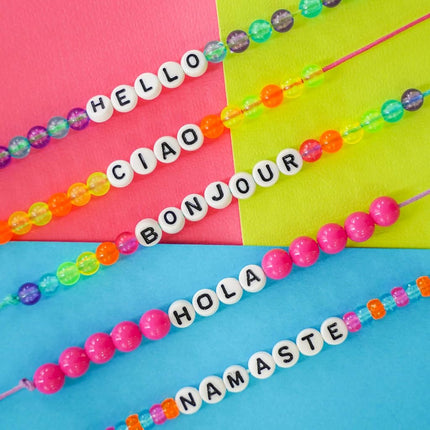 JUST MY STYLE Alphabet Beads By Horizon Group USA