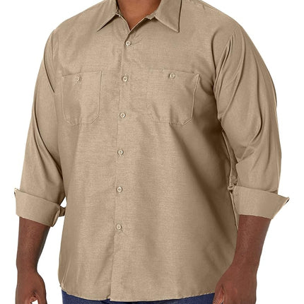 Red Kap Men's Industrial Work Shirt, Regular Fit, 