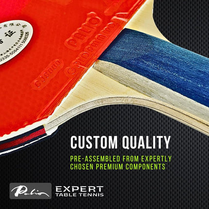 Palio Master 2 Table Tennis Racket & Case