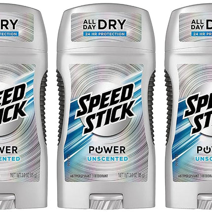 Speed Stick Anti-Perspirant Deodorant, Unscented 3