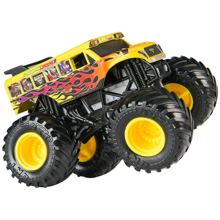 Monster Jam 2025 Oficial 1:64 Camiones Diecast Serie 44 Camiones de Servicio Classroom Crusher Autobús Escolar