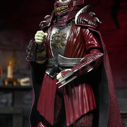 NECA Universal Monsters x Teenage Mutant Ninja Turtles 7" Scale Shredder as Dracula Crimson Figure