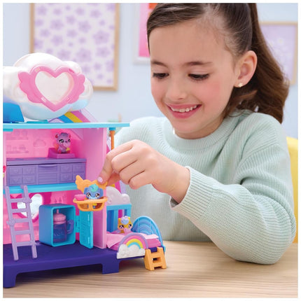 HATCHIMALS Alive, Hatchi-Nursery Playset Toy with 4 Mini Figures in Self-Hatching Eggs, 13 Accessories, Kids’ Toys for Girls and Boys Aged 3 and up
